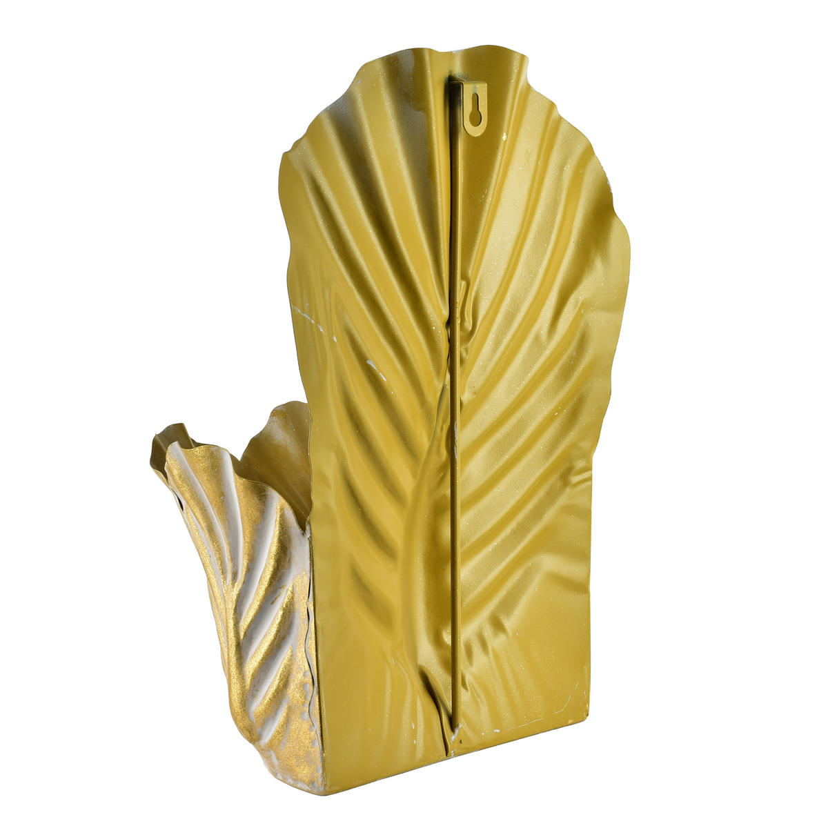 BLUMENTOPF Marina Gold 24/14/36 cm Metall - Goldfarben, Metall (14/36/24cm) - Mondex