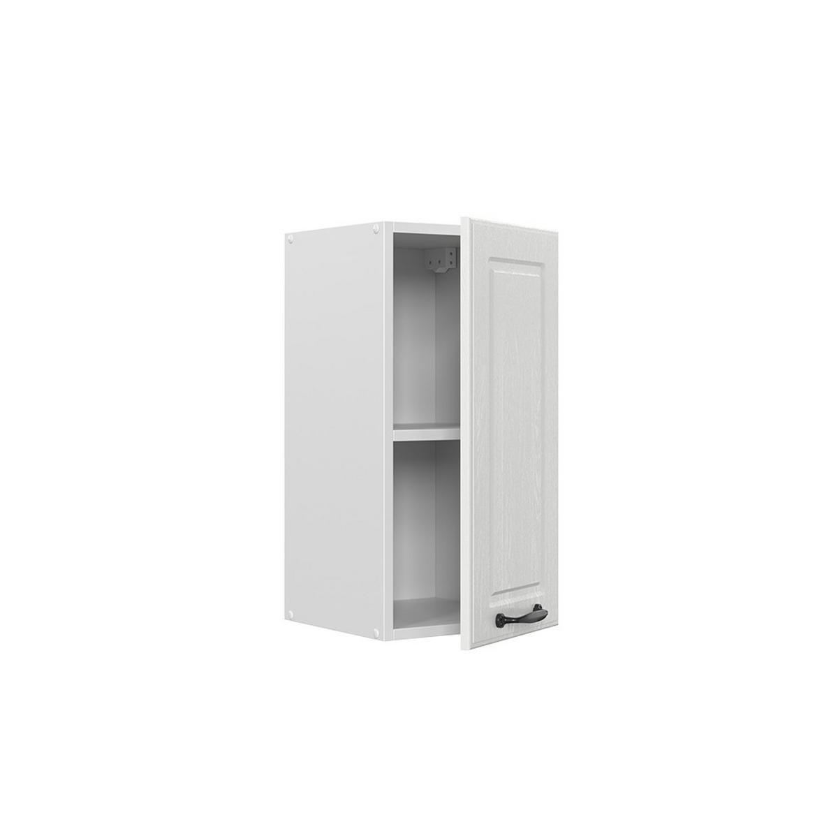 HÄNGESCHRANK R-Line Weiß Landhaus 30 cm - Creme/Weiß, Holzwerkstoff (30/60/31cm) - Vicco