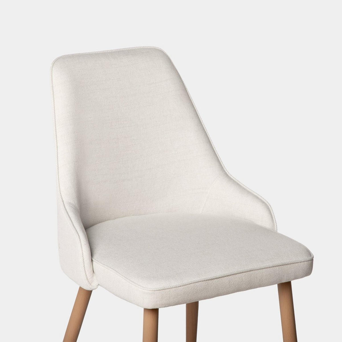 ESSZIMMERSTUHL Nika Beige 52 cm x 87 cm - Beige, Textil (52/87/58cm) - Klast Home