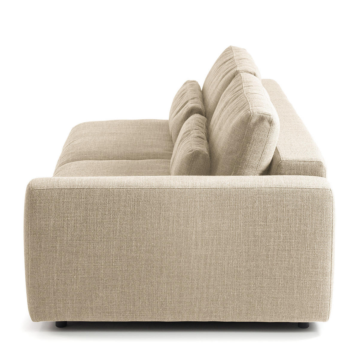 3-SITZER MODULSOFA - Beige, Textil (228/80/117cm) - home24