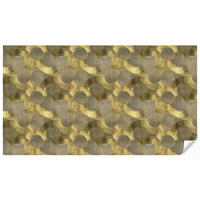 TAPETE - Modern - Geometrisch - Gold - 350x200 cm - Goldfarben, Papier (350/200cm) - OnlyWow