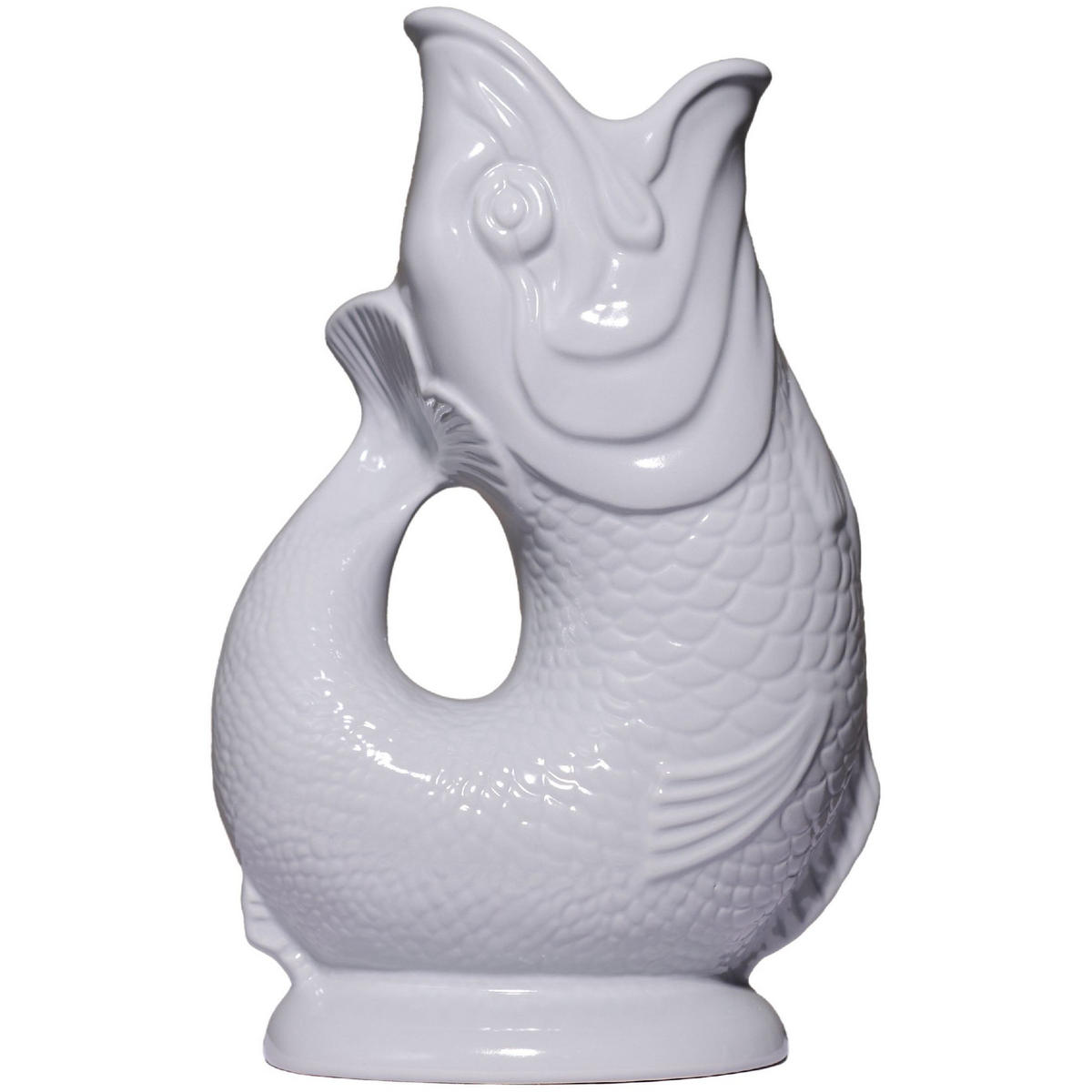 KARAFFE mit „Gluck-Gluck“-Geräusch 27,5/17/9,5 cm - Greige, Keramik (1.2L) - Gluckigluck