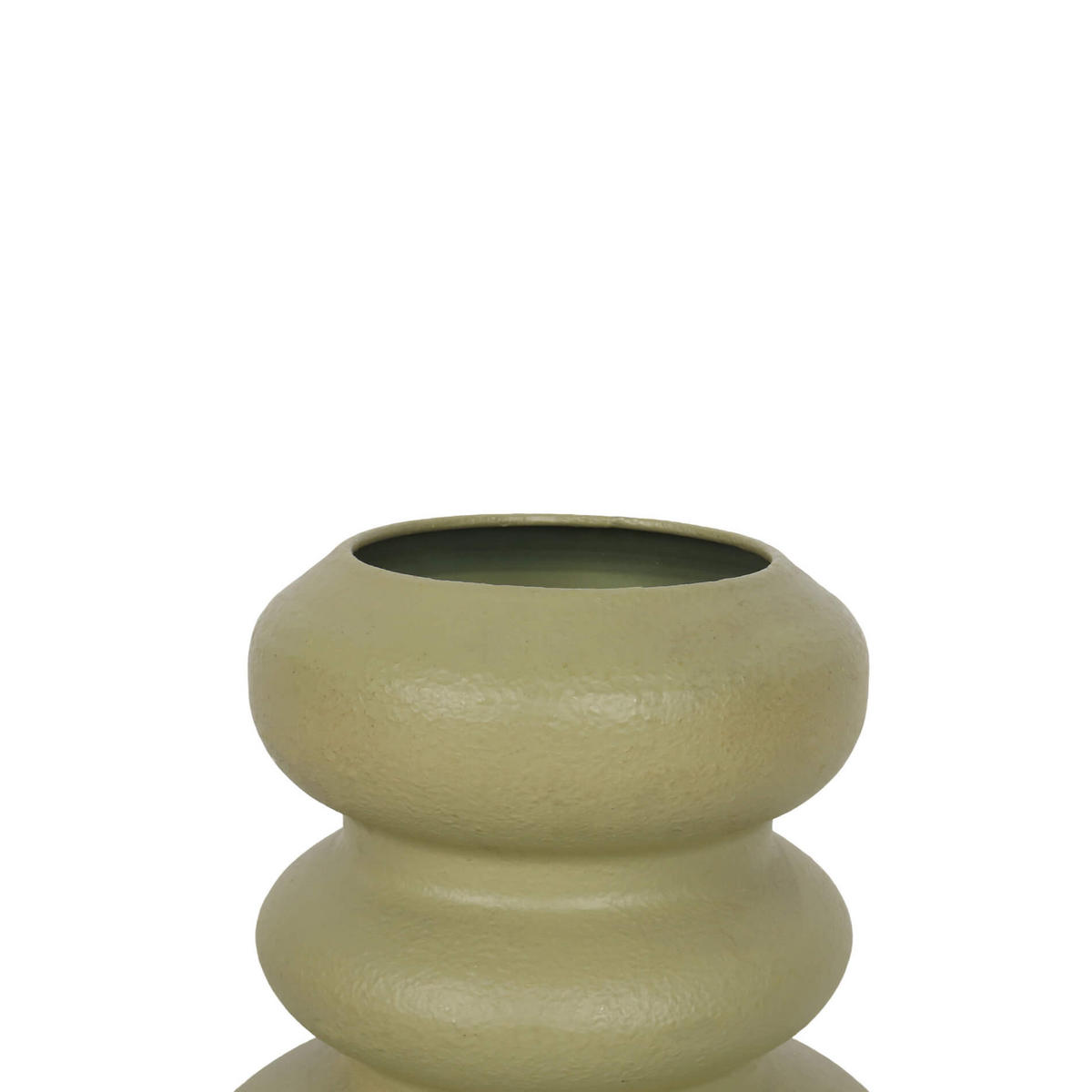 BLUMENTOPF Grün 21,5/18/18 - Grün, Metall (21.5cm) - Mobili Rebecca