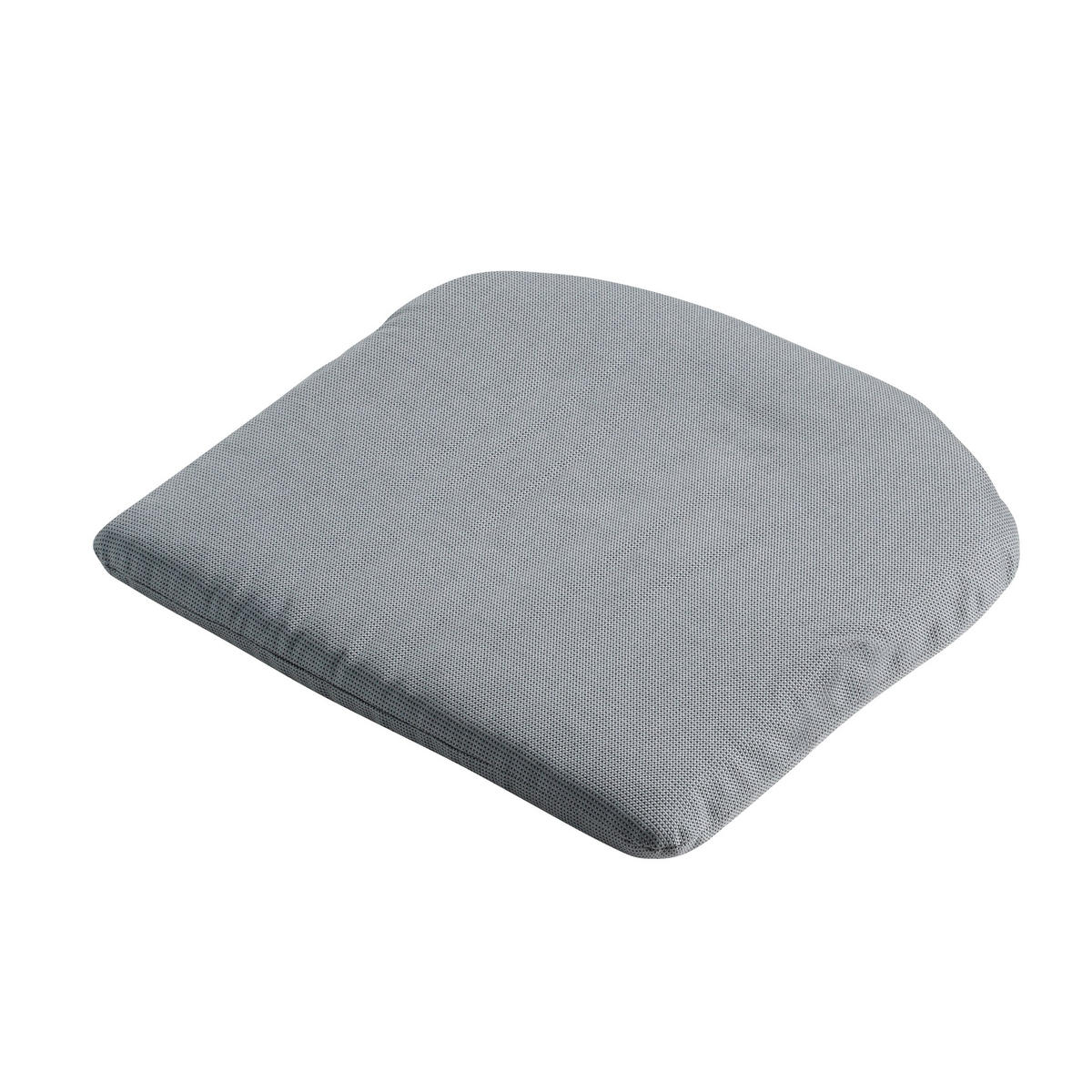 SITZKISSEN Rippe 46/48 cm 4er-Set - Grau, Textil (48/4/46cm) - Madison