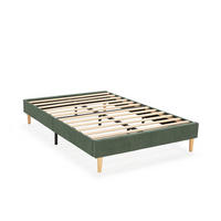 POLSTERBETT Bari 90x190 cm, Grün - Grün, Textil (190/90cm) - VS Venta-stock