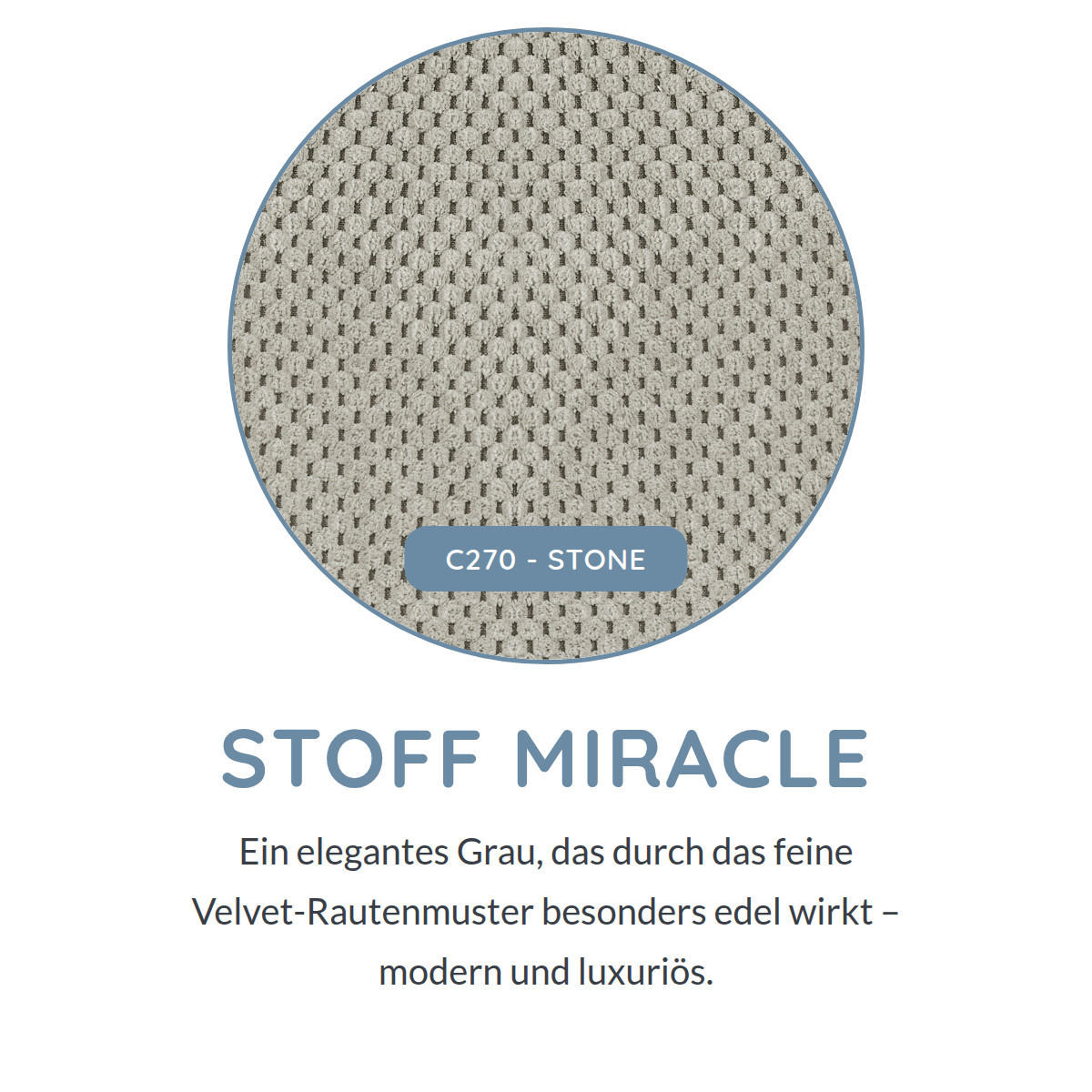 BIGSOFA Hereford XXL Velvet Beige inkl. 12 Kissen 274/131/61 cm - Grau, Kunststoff/Textil (274/61/131cm) - foamnova