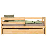 POSTEL 90/190 Diane Přírodní dřevo - hnědá, dřevo (90/190cm) - Petits-meubles