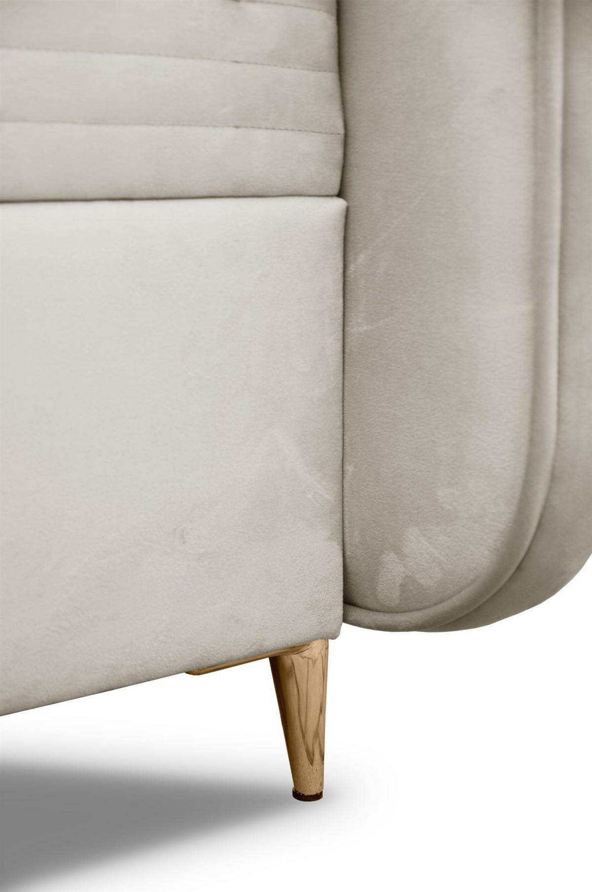 BOXBETT Alize - Creme, Holzwerkstoff/Textil (120/200cm) - Fun Möbel