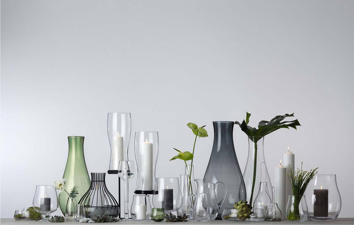 WINDLICHT Giardino transparent ø 27.3cm - Transparent, Glas (27.3/32/27.3cm) - Leonardo Living