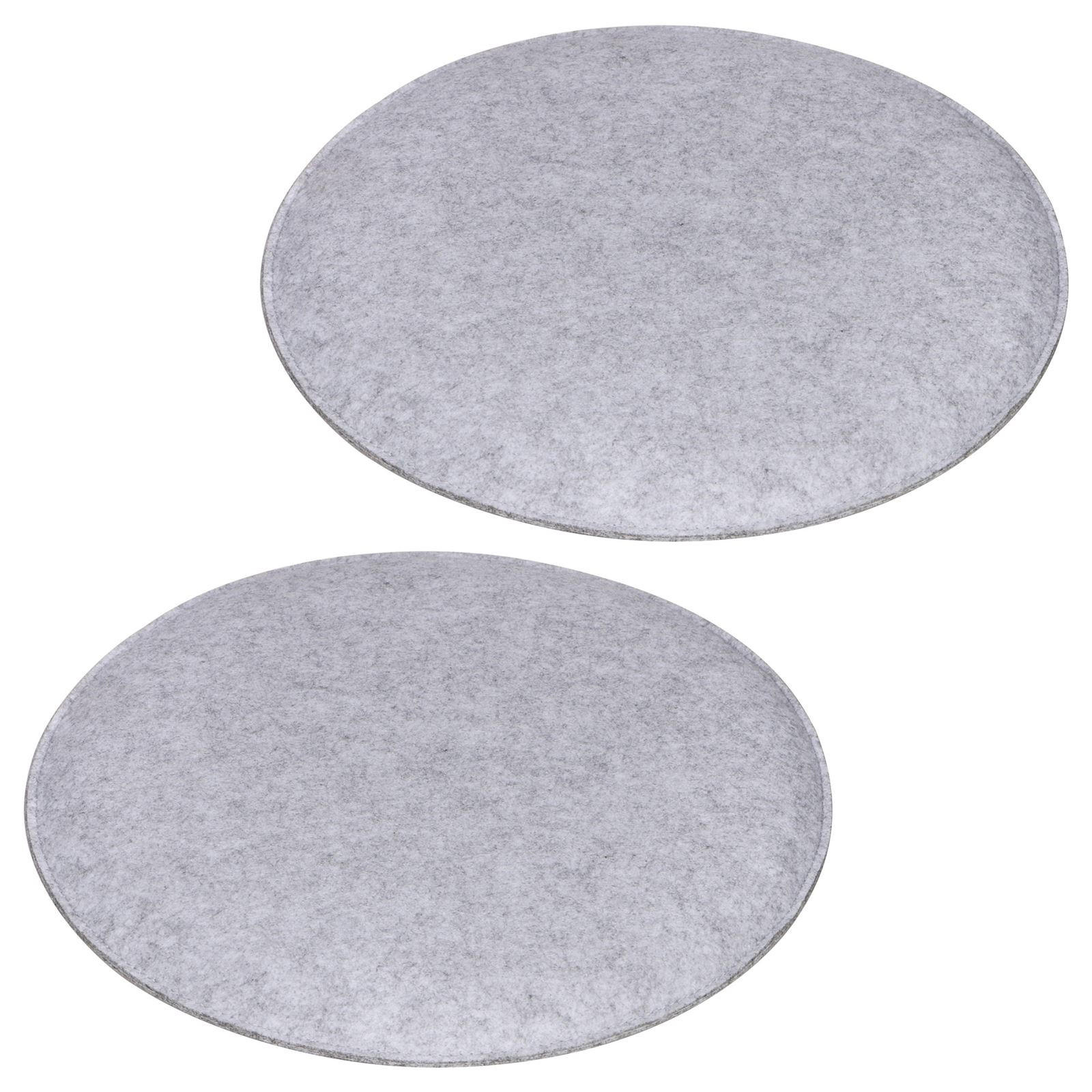 Idimex Sitzkissen Grau 35x2x35 cm