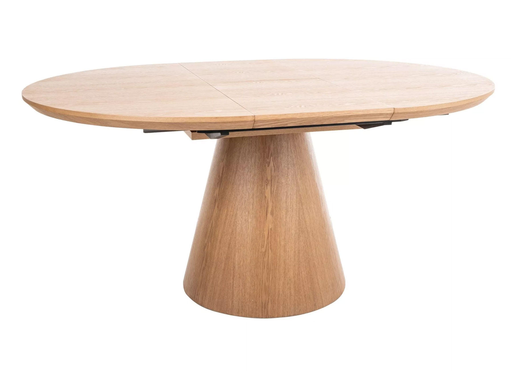 ESSTISCH Angel Eiche Natur 120-160 / 120 / 75cm - Eichefarben, Holz/Holzwerkstoff (120/120/75cm) - Feldmann-Wohnen