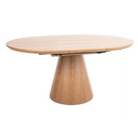 ESSTISCH Angel Eiche Natur 120-160 / 120 / 75cm - Eichefarben, Holz/Holzwerkstoff (120/120/75cm) - Feldmann-Wohnen