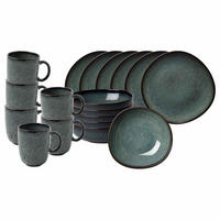 FRÜHSTÜCKS-SET Lave Gris 18er Set - Grau, Keramik (1/1/1cm) - like.Villeroy & Boch