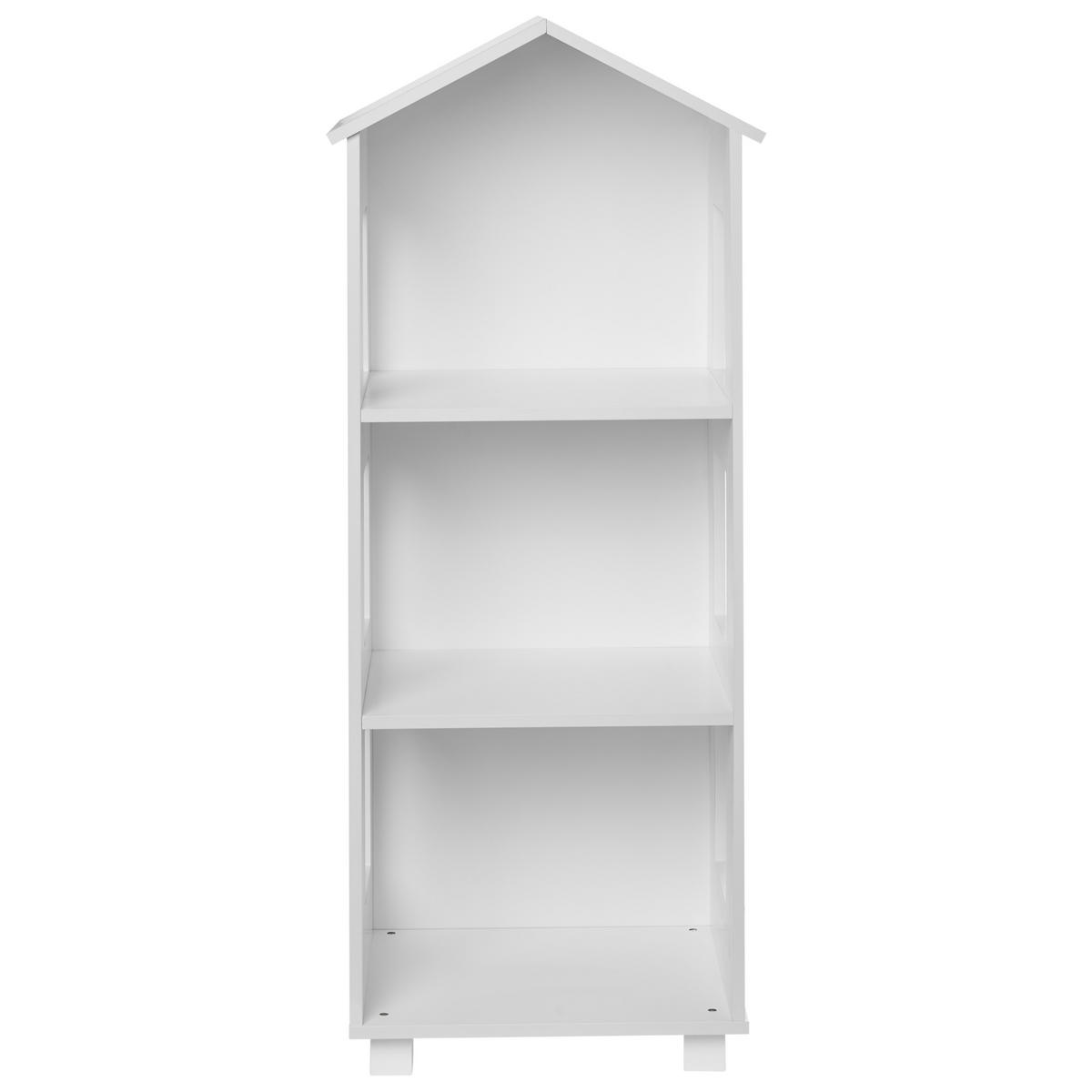 RAFT 100 cm alb Glenorie - alb, compozit lemnos (39/100/30cm) - Beliani
