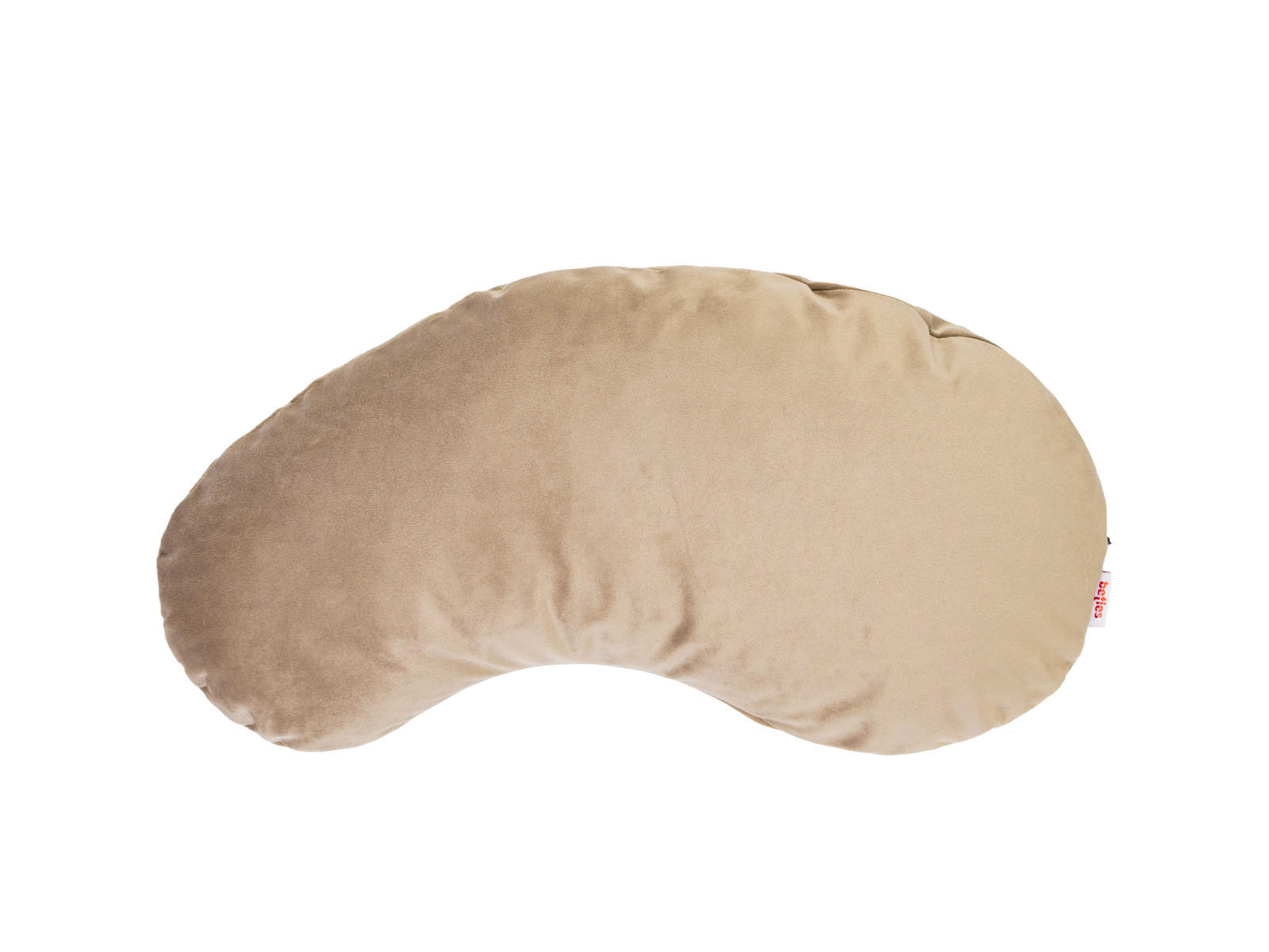 KISSEN-BOHNE Samt&Sonders braun-beige 45/25 cm - Beige, Textil (25/45cm) - beties Heimtextil
