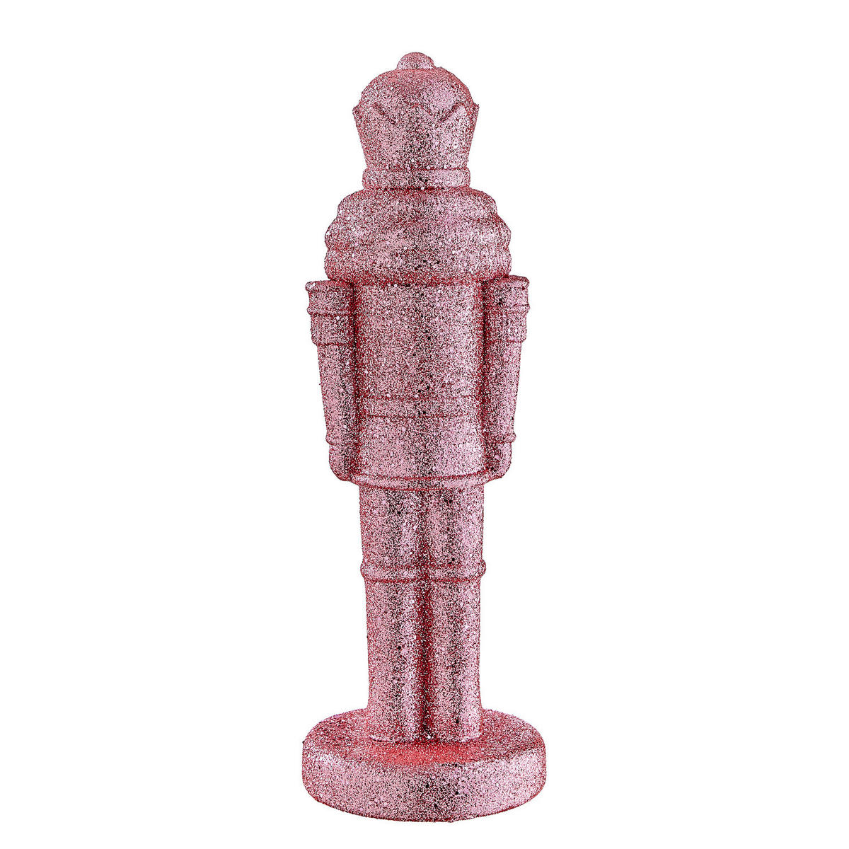 NUSSKNACKER X-Mas beflockt - Pink, Kunststoff (11/32/11cm) - Butlers