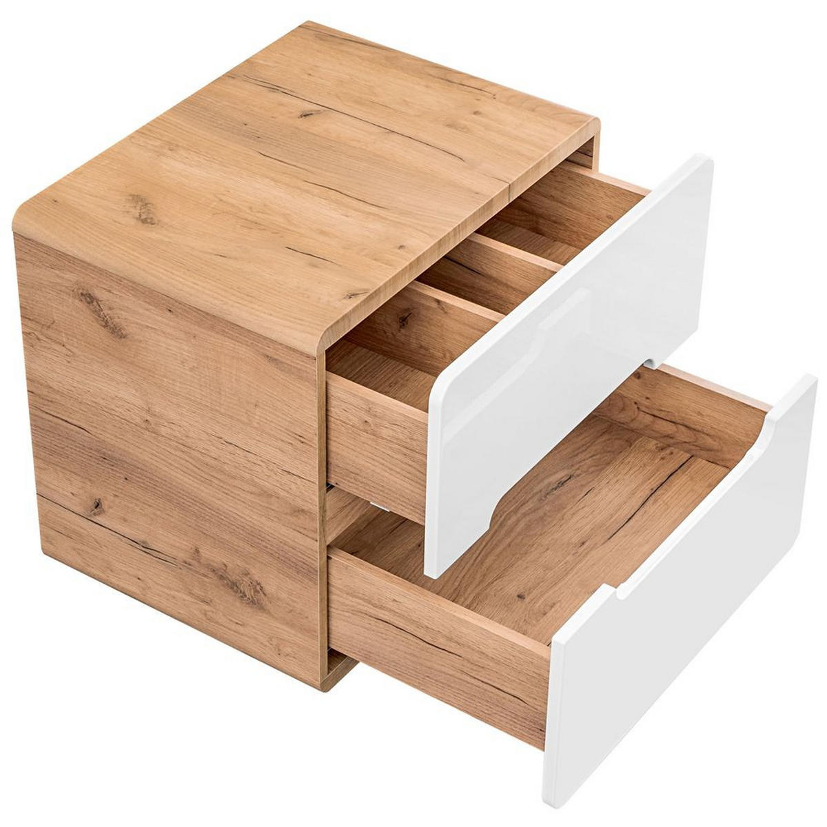 WASCHTISCH Luton-56 - Weiß, Holzwerkstoff (80/68/46cm) - Lomado