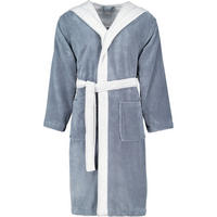 BADEMANTEL UNISEX KAPUZE POPPY FLANELL - 012 - Grau, Textil (XSnull) - Vossen