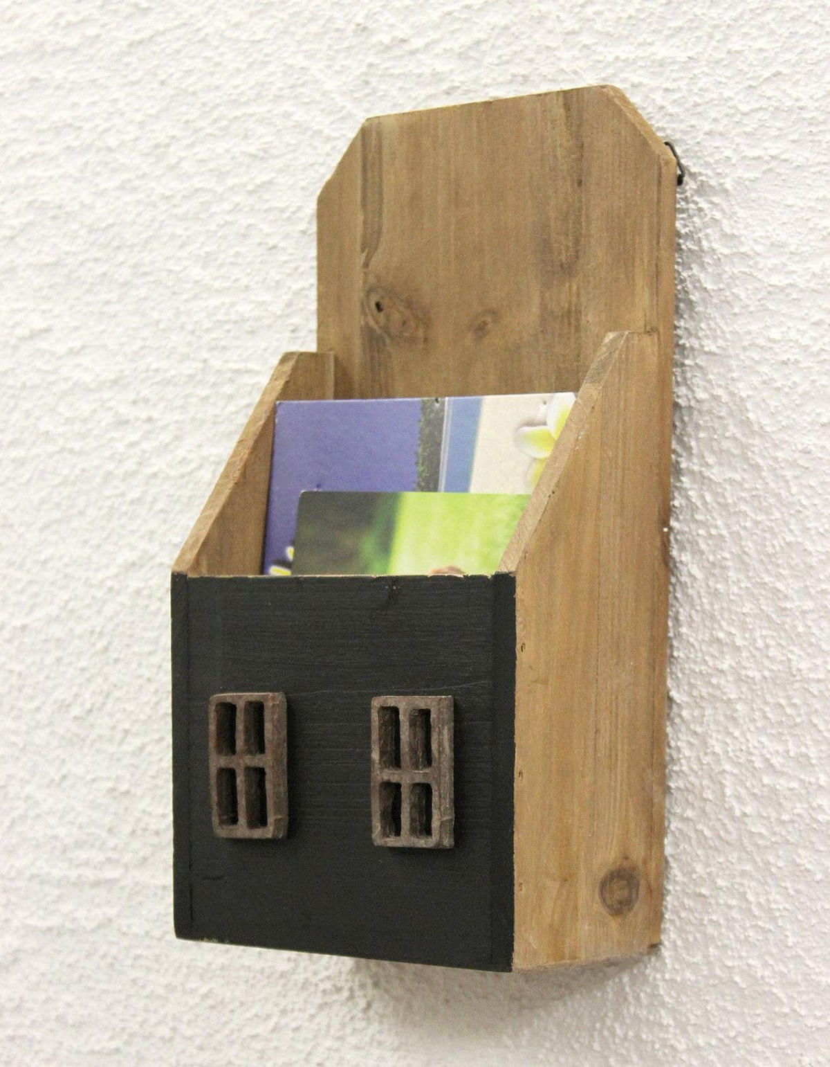 WANDREGAL Holz 14/7,5/27 cm - Braun, Holz (14/27/7.5cm) - DanDiBo