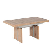 FUNKTIONSTISCH ausziehbar Cara 110(150) x 69 x 53-72 Couchtisch Wildeiche - Braun, Holz (110/69/53cm) - 58aufmkessel