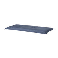BANKKISSEN Panama 120/48 cm - Dunkelblau, Textil (120/48/7cm) - Madison