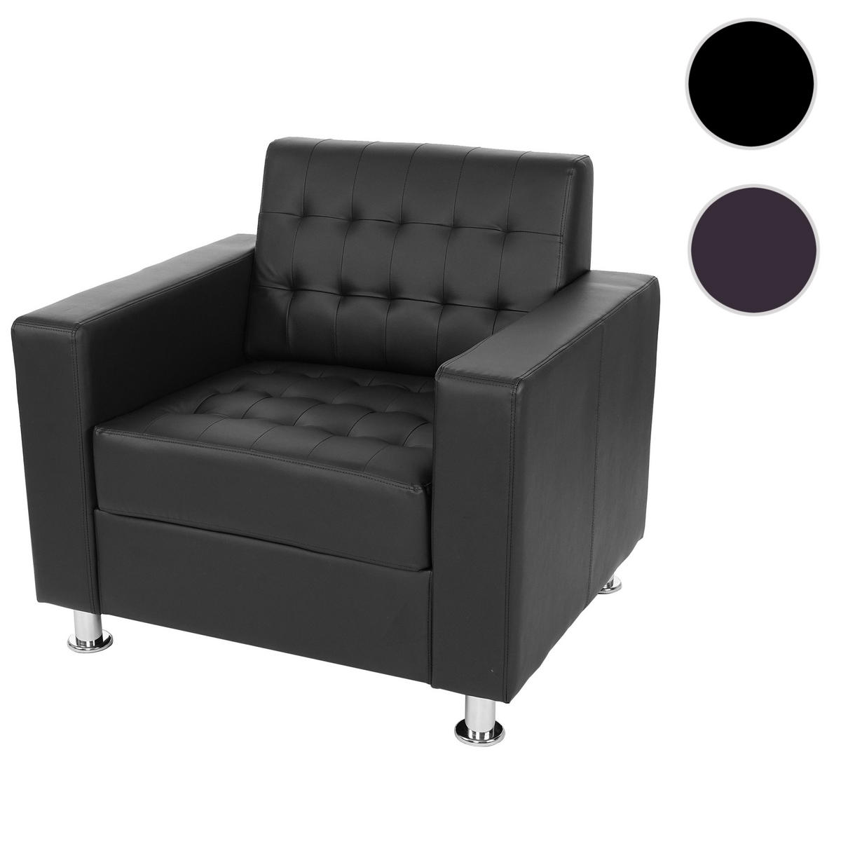 SESSEL Schwarz - Schwarz, Textil (89/82/75cm) - MCW