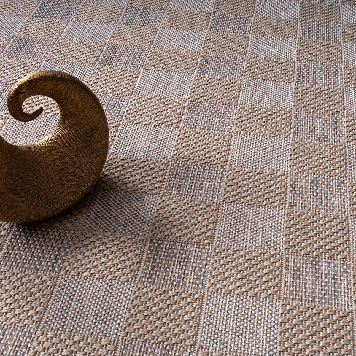 OUTDOORTEPPICH 80/250 cm Vermont 196 - Beige, Textil (80/250cm) - Paco Home