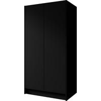 SATNI SKRIN Mono, ve Skandi Stylu, Bezuchytkova, Minimalisticka, Černá 102/200/51 cm - černá, kompozitní dřevo (102/200/51cm) - WFL GROUP