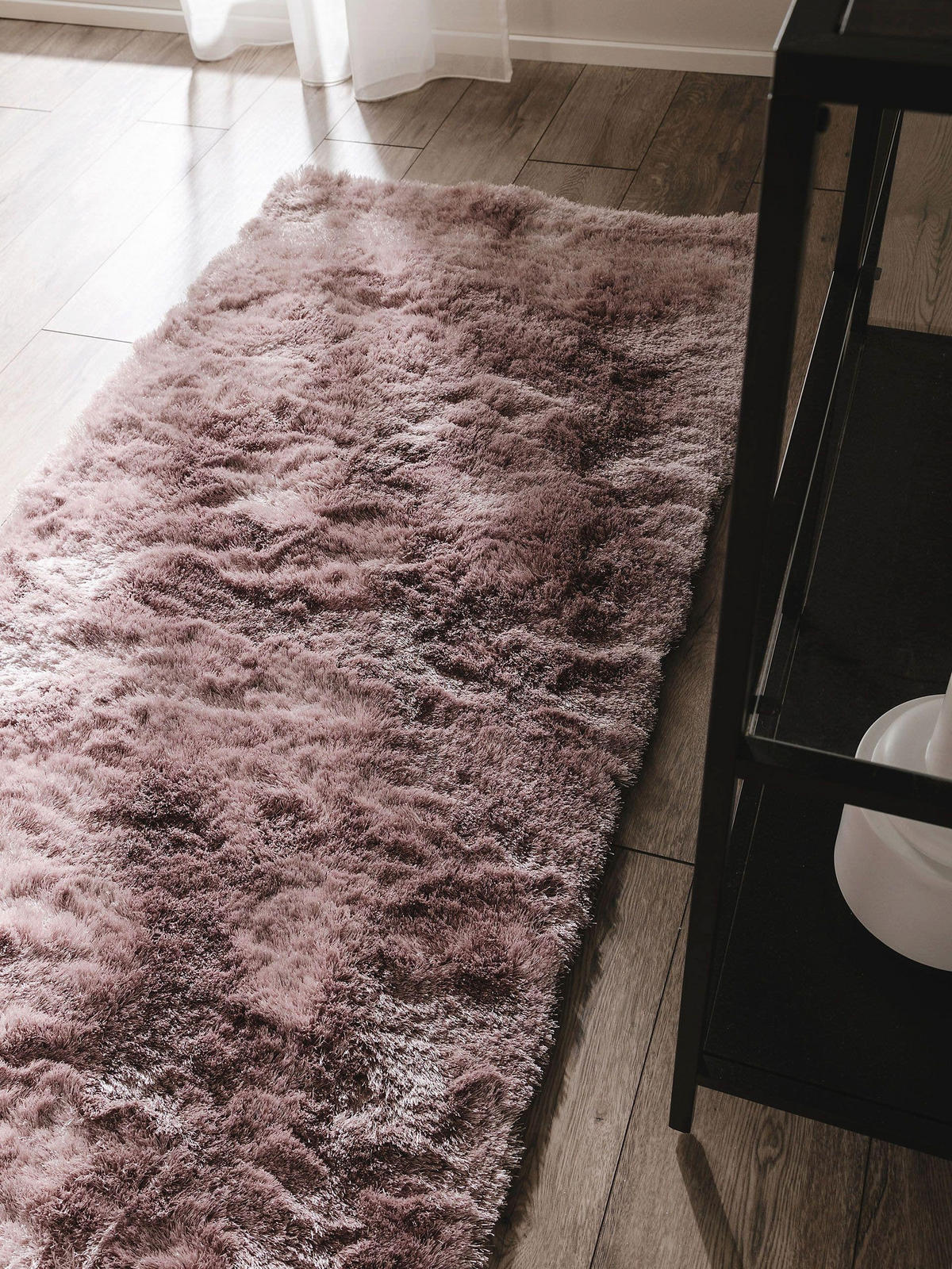 LÄUFER Whisper Rosa 80x300 cm - Rosa, Textil (80/300cm) - benuta Nest