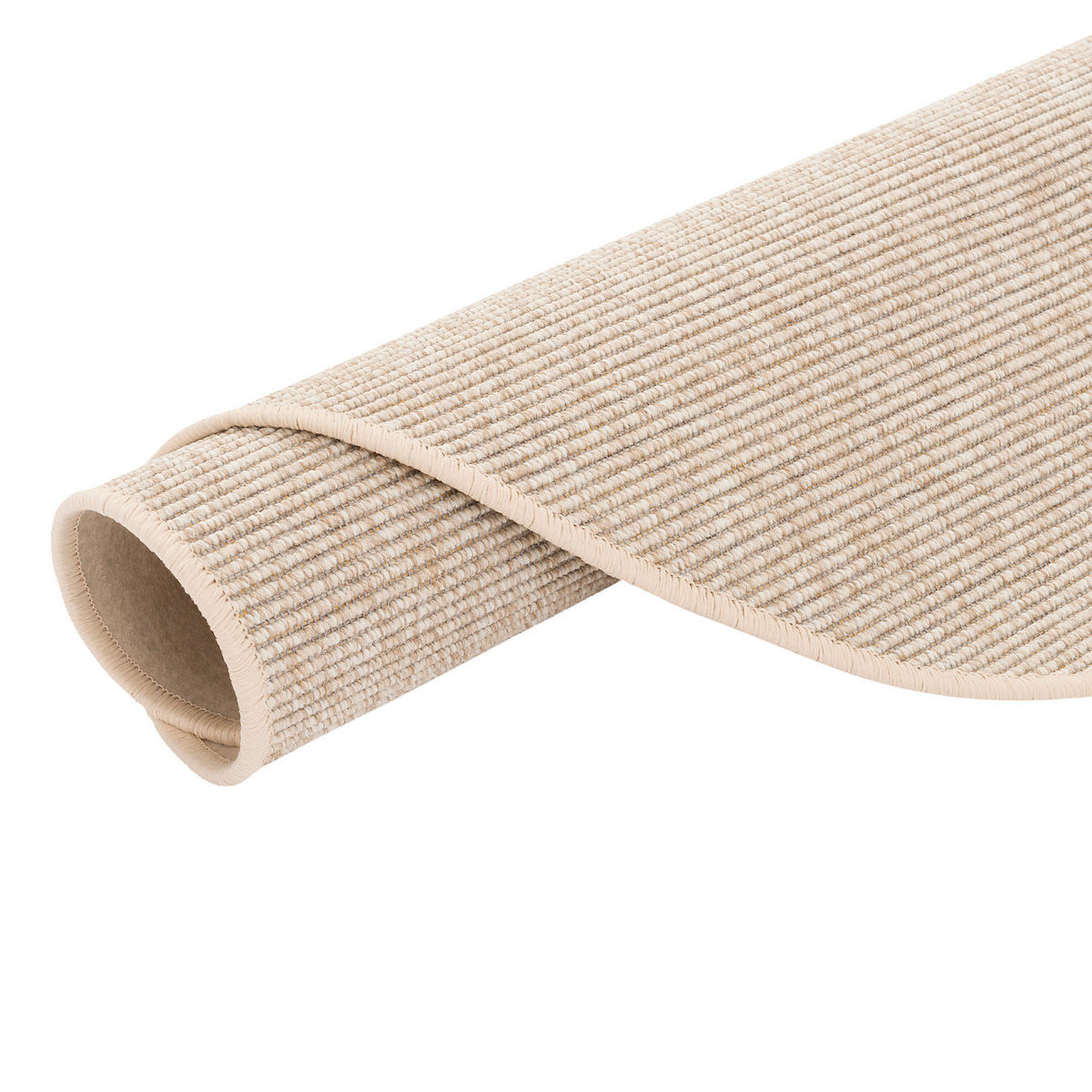 NATUR SISAL-OPTIK TEPPICH TAFF RUND - Honig, Textil (200/200cm) - Snapstyle