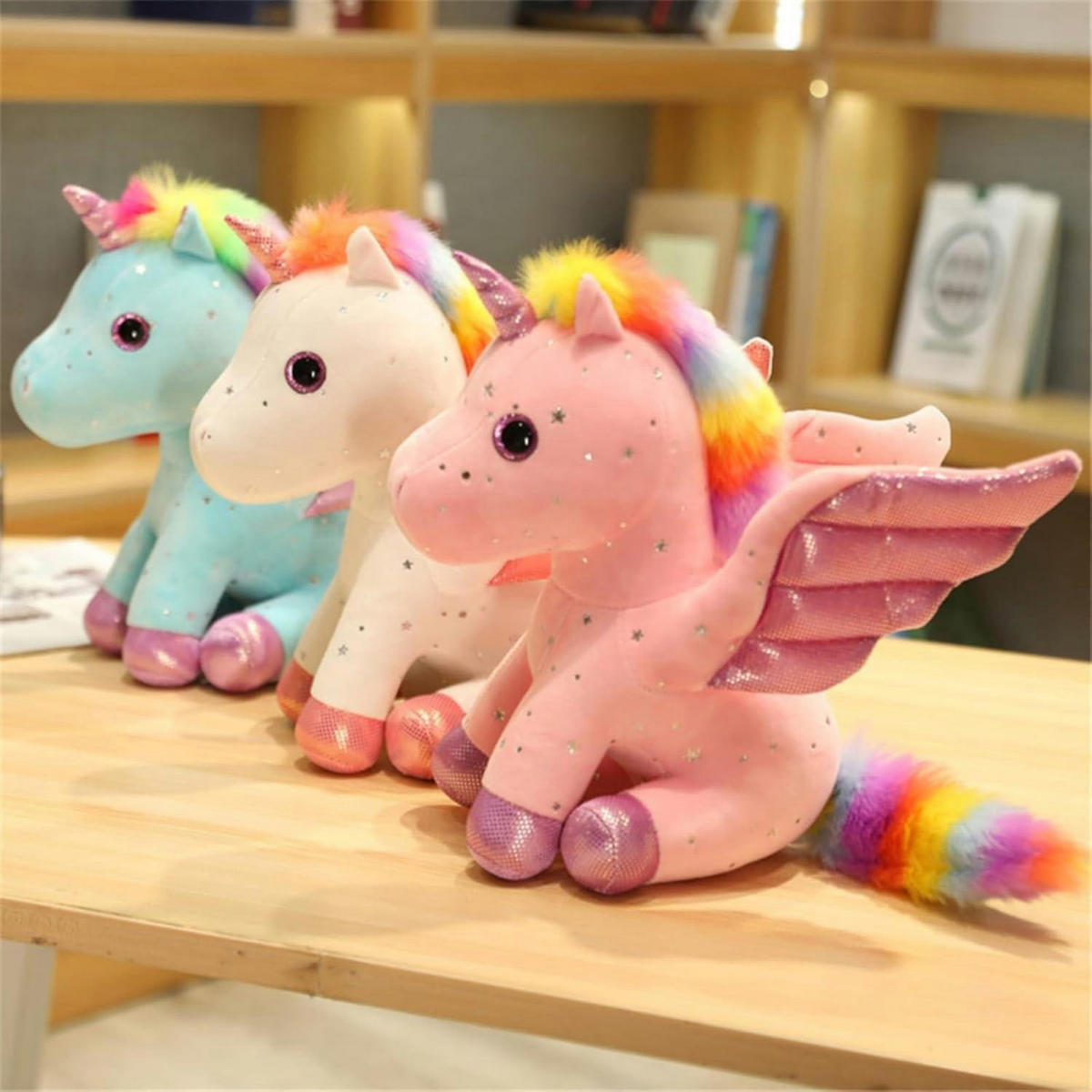 PLÜSCHTIER Einhorn 20 cm - Multicolor, Textil (15/28cm)
