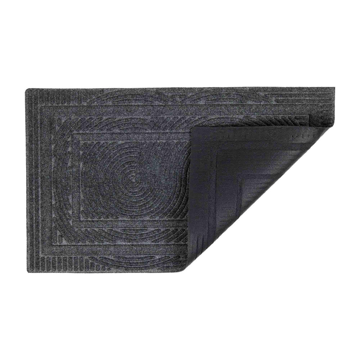 FUSSMATTE OUTDOOR GRAPHIC PROMO - Grau, Textil (40/60cm) - Astra