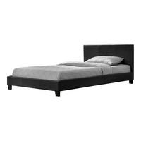 POLSTERBETT Albacete - Schwarz, Textil (140/200cm) - Corium