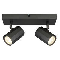 DECKENLEUCHTE Metall anthrazit JAMES - Anthrazit, Metall (26/6/14.5cm) - Globo Lighting