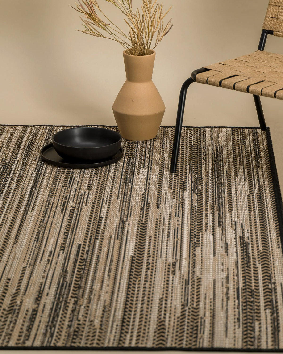 TEPPICH Indoor Outdoor Sanza bruin - Braun, Textil (160/230cm) - AFK Living