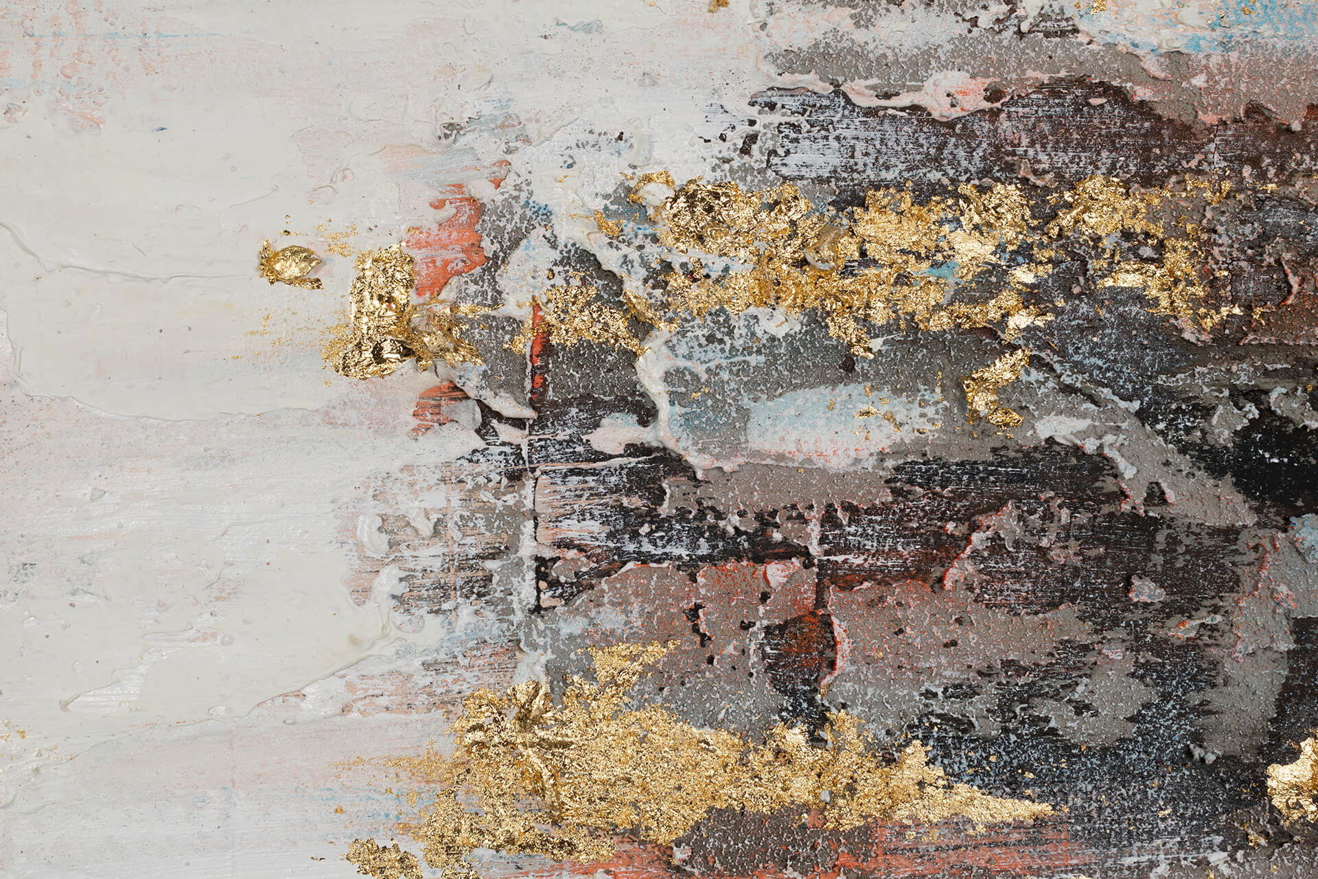 ACRYLBILD HANDGEMALT 120/60 cm - Beige/Grau, Holz/Textil (2/60cm) - KUNSTLOFT