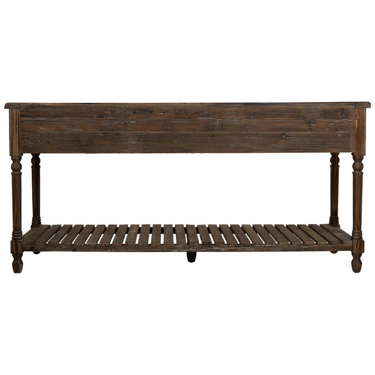 FLURTISCH aus gealtertem Holz 185x50x87 - Braun, Holz (50/184.5/86.8cm) - Wanderlust