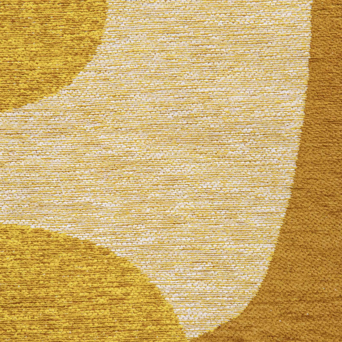 TEPPICH Poum Poum Curry 140/200 cm - Gelb, Textil (140/200cm) - Lola&Moi