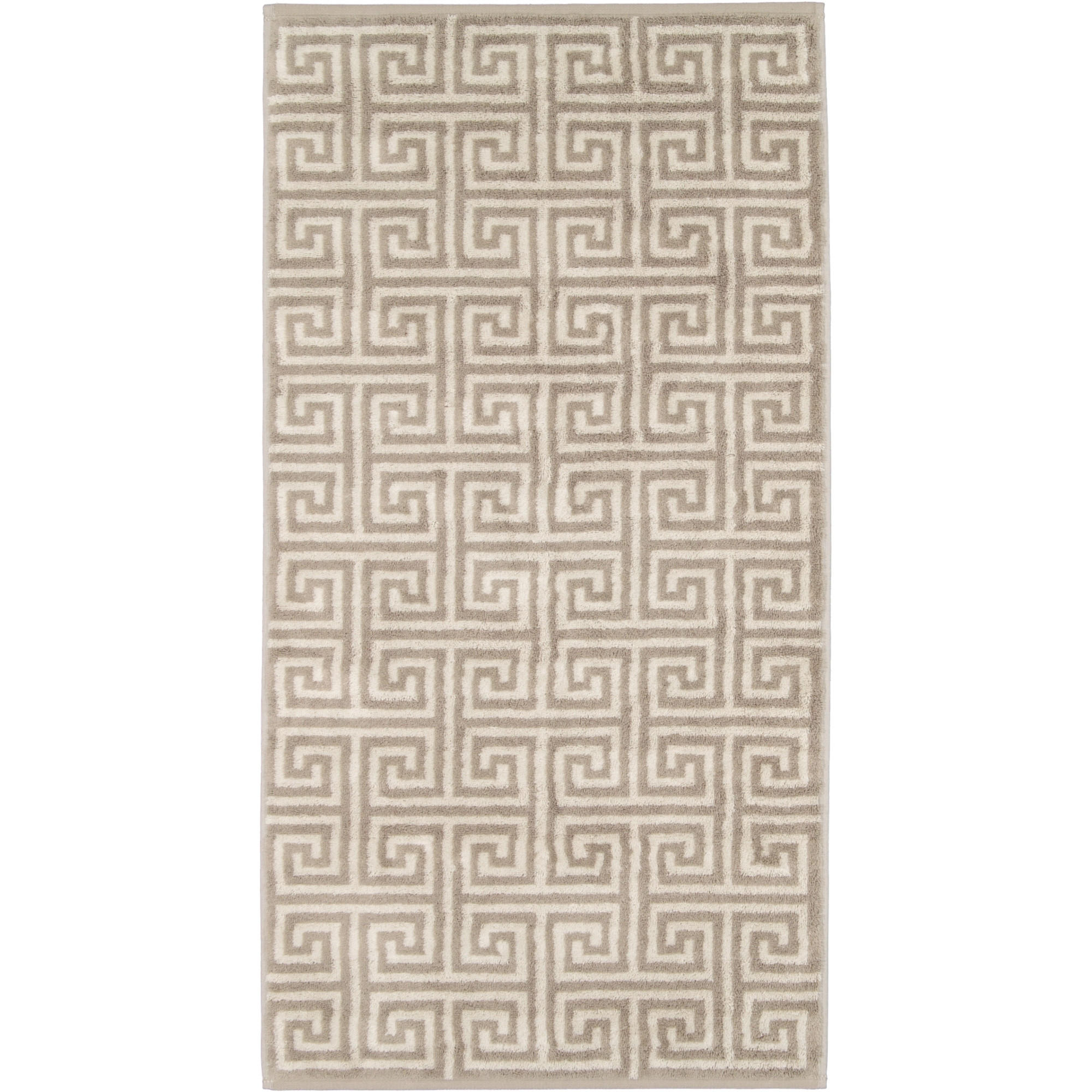 WASCHHANDSCHUH NOBLESSE ELEGANCE ALLOVER 1088 GRAPHIT - 37 - Grau, Textil (16/22cm) - Cawoe