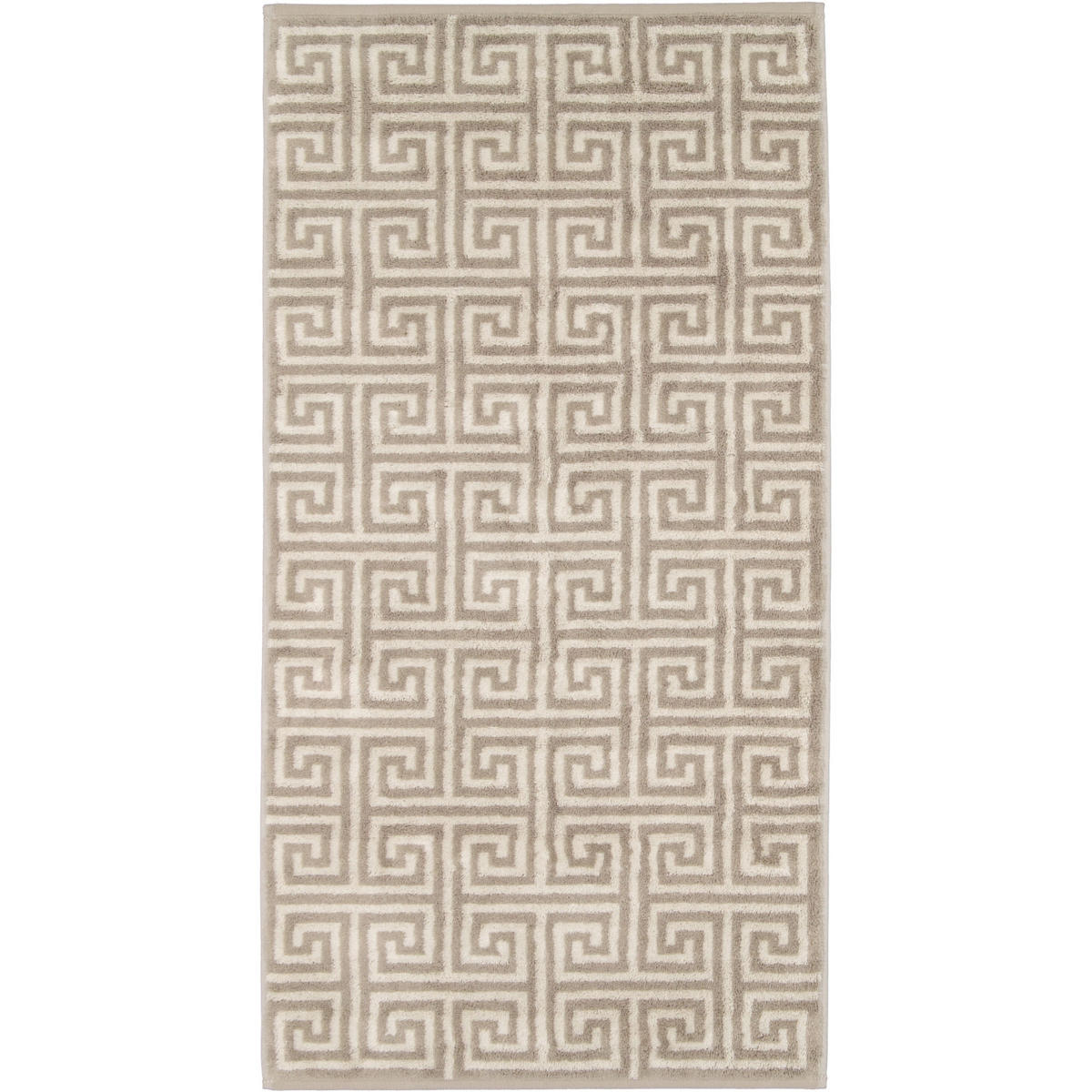 WASCHHANDSCHUH NOBLESSE ELEGANCE ALLOVER 1088 GRAPHIT - 37 - Grau, Textil (16/22cm) - Cawoe