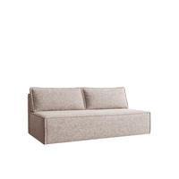 SCHLAFSOFA Mit Bettkasten DUO Stoff Verita Beige - Beige, Holz/Kunststoff (198/89/90cm) - Kaiser Möbel