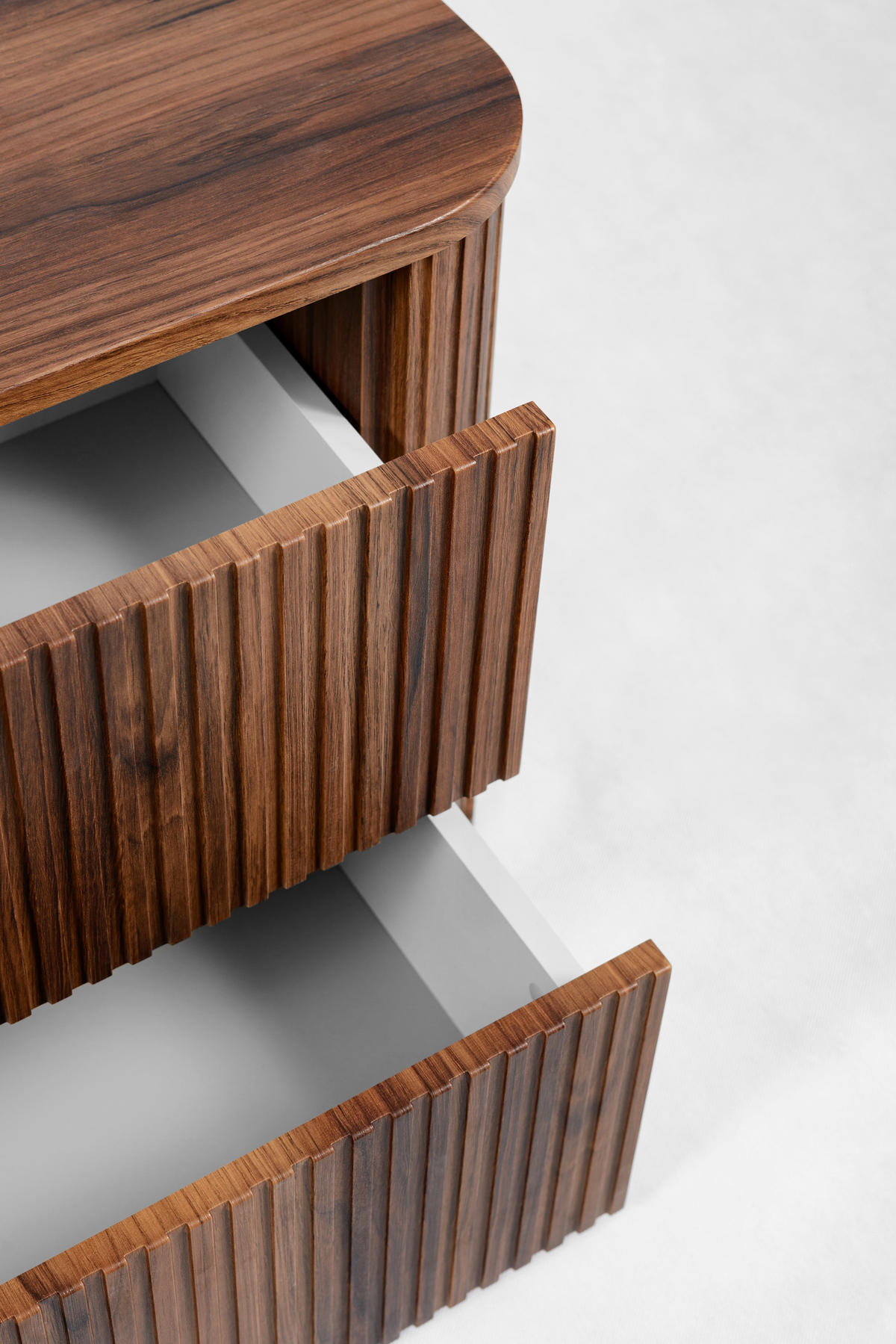 BADEZIMMERSCHRANK, Eiche-Nussbaum, Schwarze Griffe, 41,5 x 100 x 51,7 cm - Dunkelbraun/Schwarz, Holzwerkstoff/Kunststoff (100/51.7/41.5cm) - 3XE LIVING
