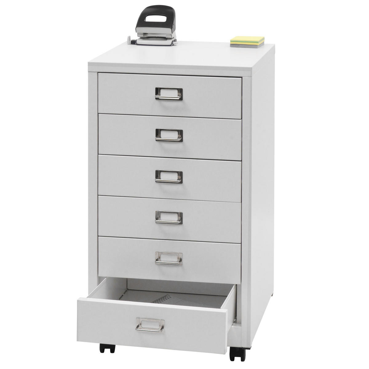 ROLLCONTAINER Weiß - Weiß, Metall (40/75/41cm) - MCW