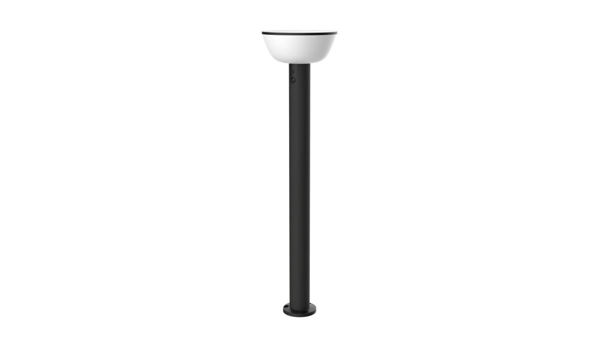 WEGELEUCHTE 17/66/17cm - Schwarz, Metall (17/17/66cm) - Luxform