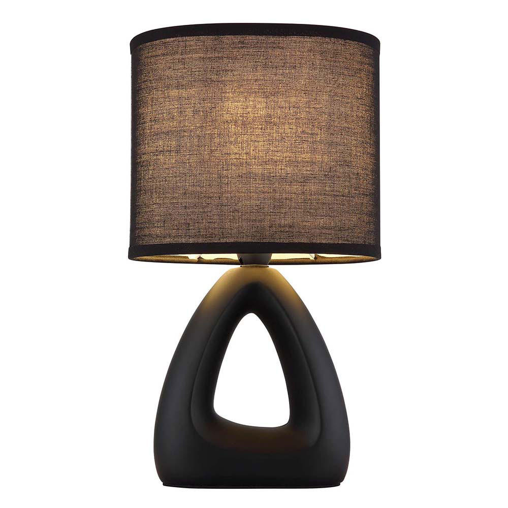 Globo Lighting Tischleuchte Schwarz 10x30x17 cm