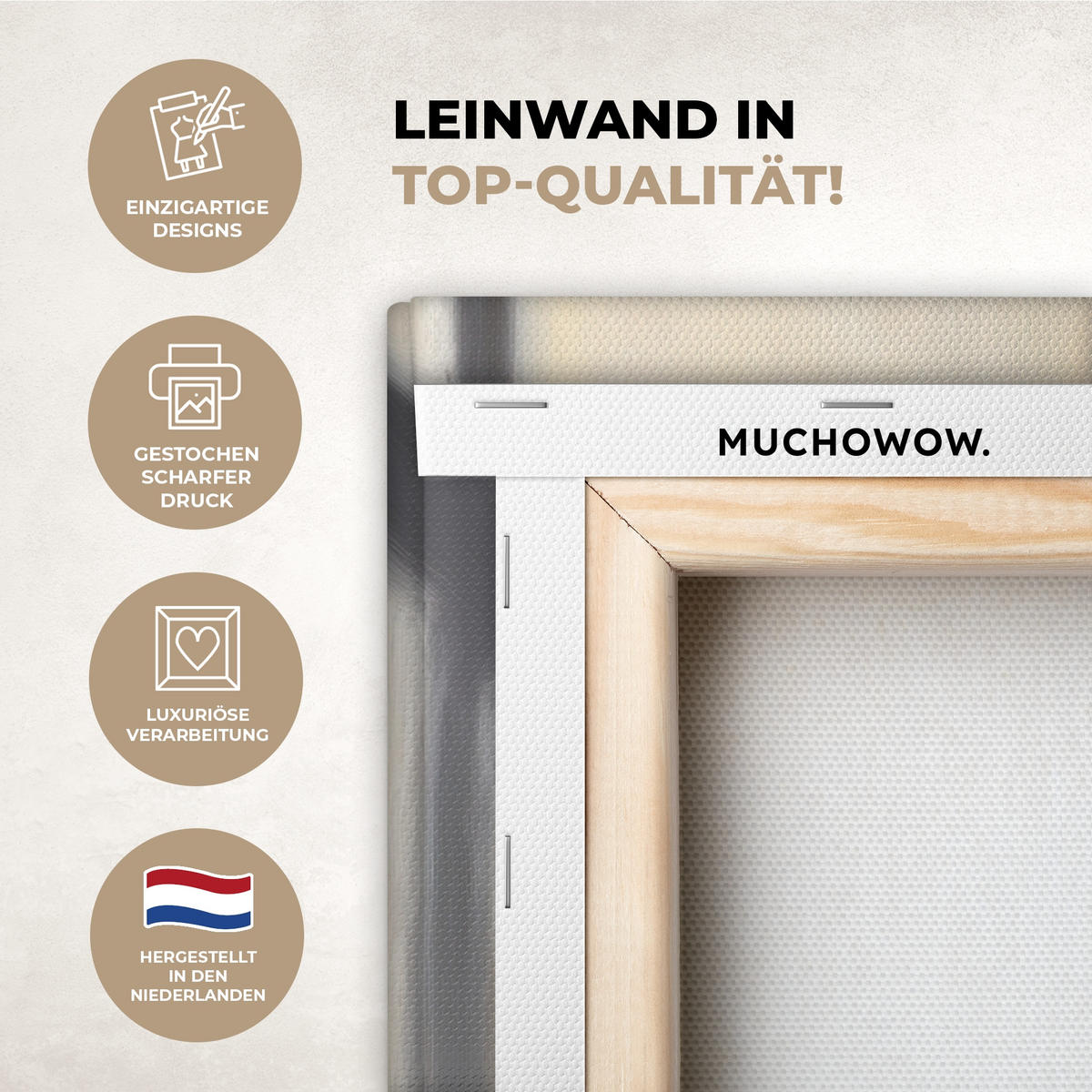 LEINWANDBILD Zitronen - Stilleben - Gelb Wandbilder 80x60 cm - Gelb, Textil (80/60cm) - MuchoWow