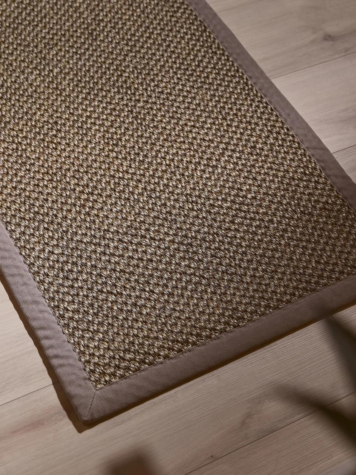 SISALTEPPICH Greta Grau 70x300 cm - Grau, Textil (70/300cm) - benuta Pure