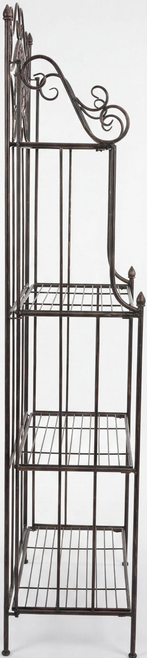 STANDREGAL Metall Bronze - Bronzefarben, Metall (66/175/32cm) - CLP