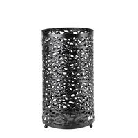 SCHIRMSTÄNDER Cedric Schwarz 24/24/42 cm Metall - Schwarz, Metall (24/42/24cm) - Mondex