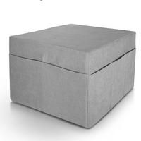 VISCO KLAPPMATRATZEN-HUSSE VS95 201/90/14 cm Grau - Grau, Textil - Beautissu 